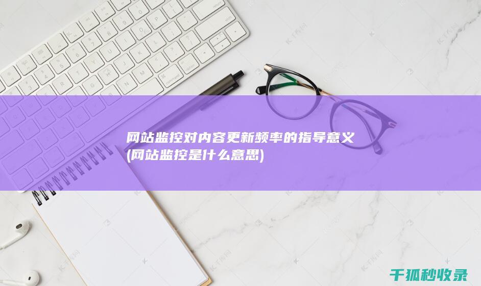 监控是什么意思